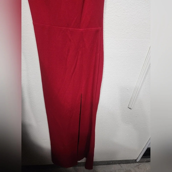 Lulu's Red Maxi Dress - Picture 7 of 12